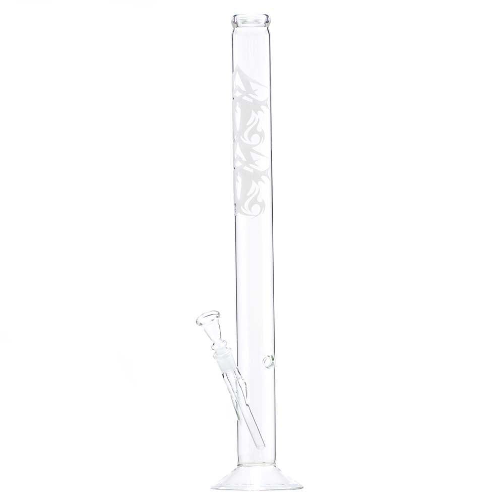 Tribal Tattoo Glass Bong- H:60cm- :50mm- SG:18.8mm