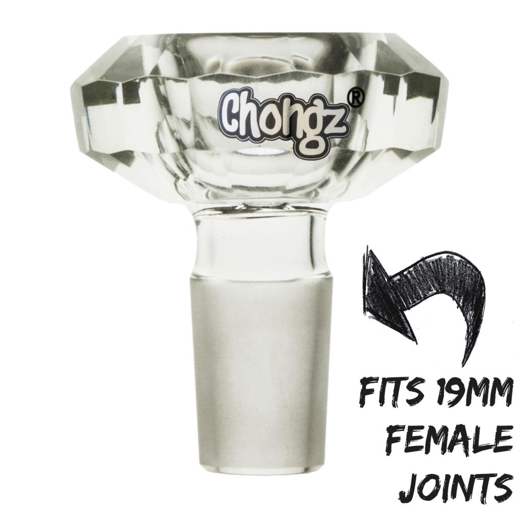 19mm Cut it Out Cut Glass Cone