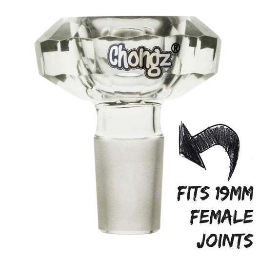 19mm Cut it Out Cut Glass Cone