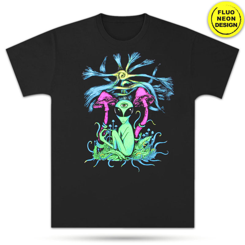 Alien & Shrooms T-Shirt