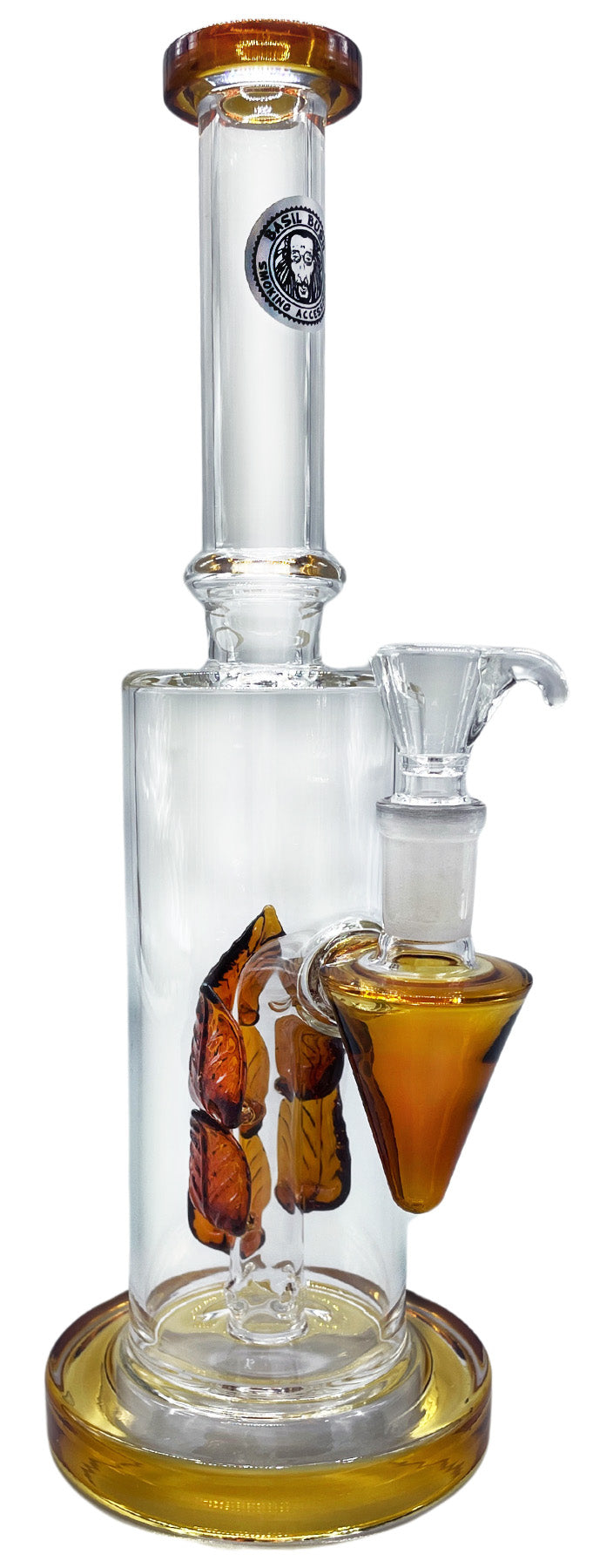 Basil Bush Glass Percolator Bong 27cm (14mm) AUTUMN Leaves 500gm