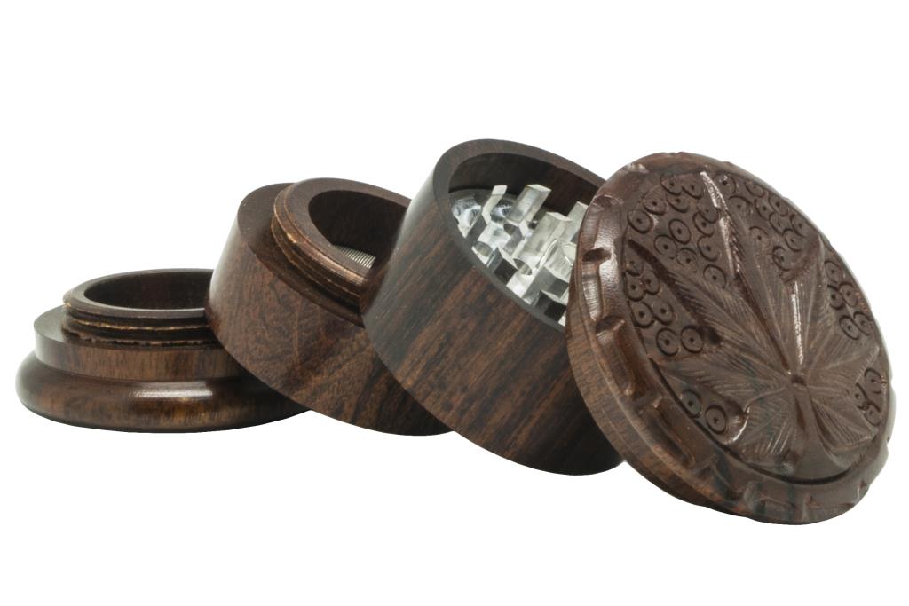50mm Carved Rosewood 4 part