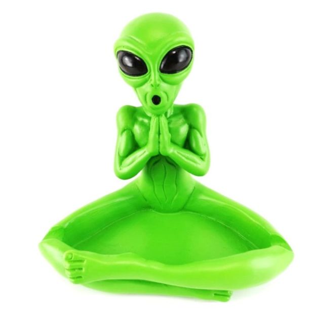 Wise Skies Praying Alien