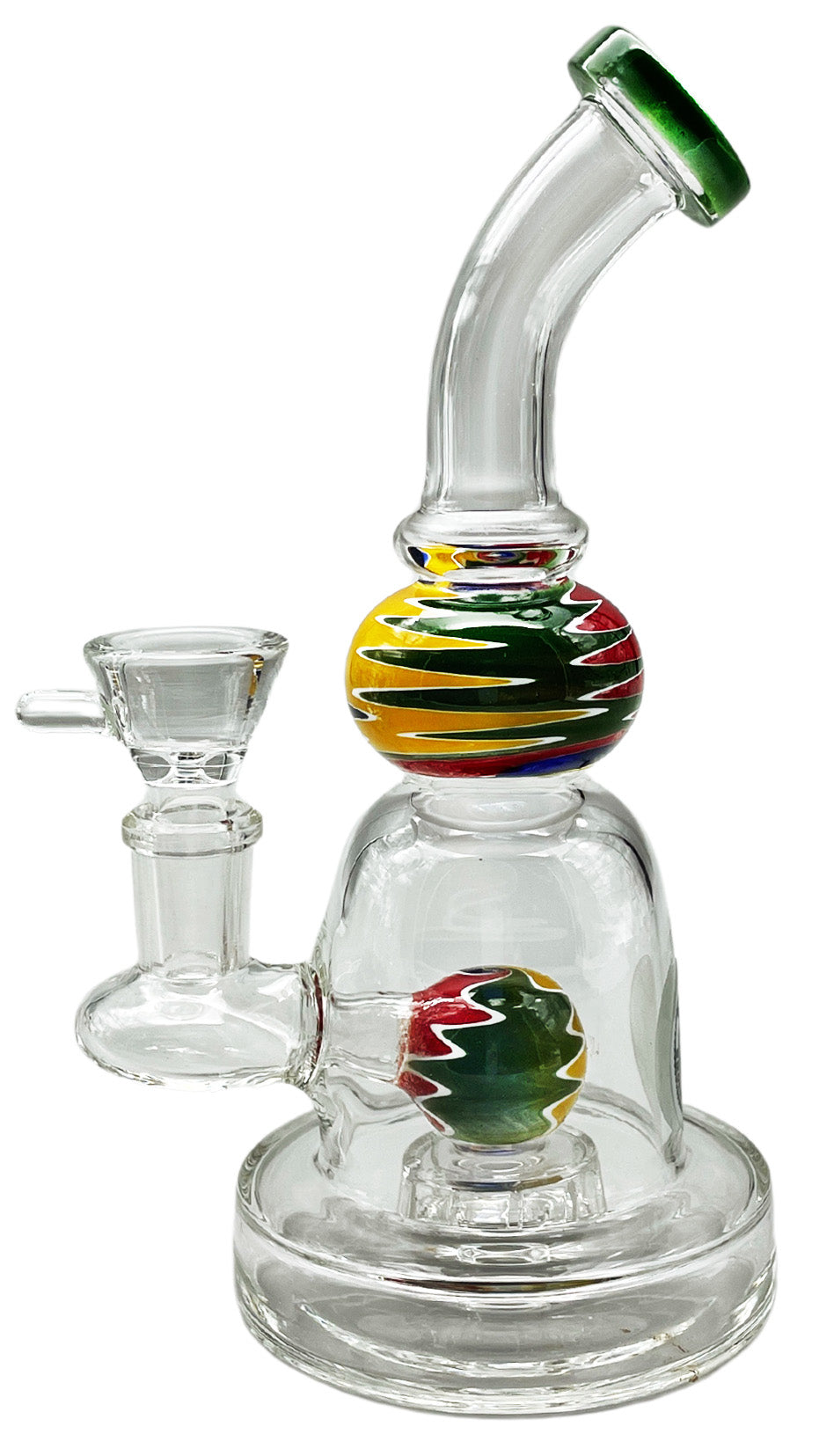 Basil Bush Glass Mini 17cm Percolator Bong (14mm) 220gm