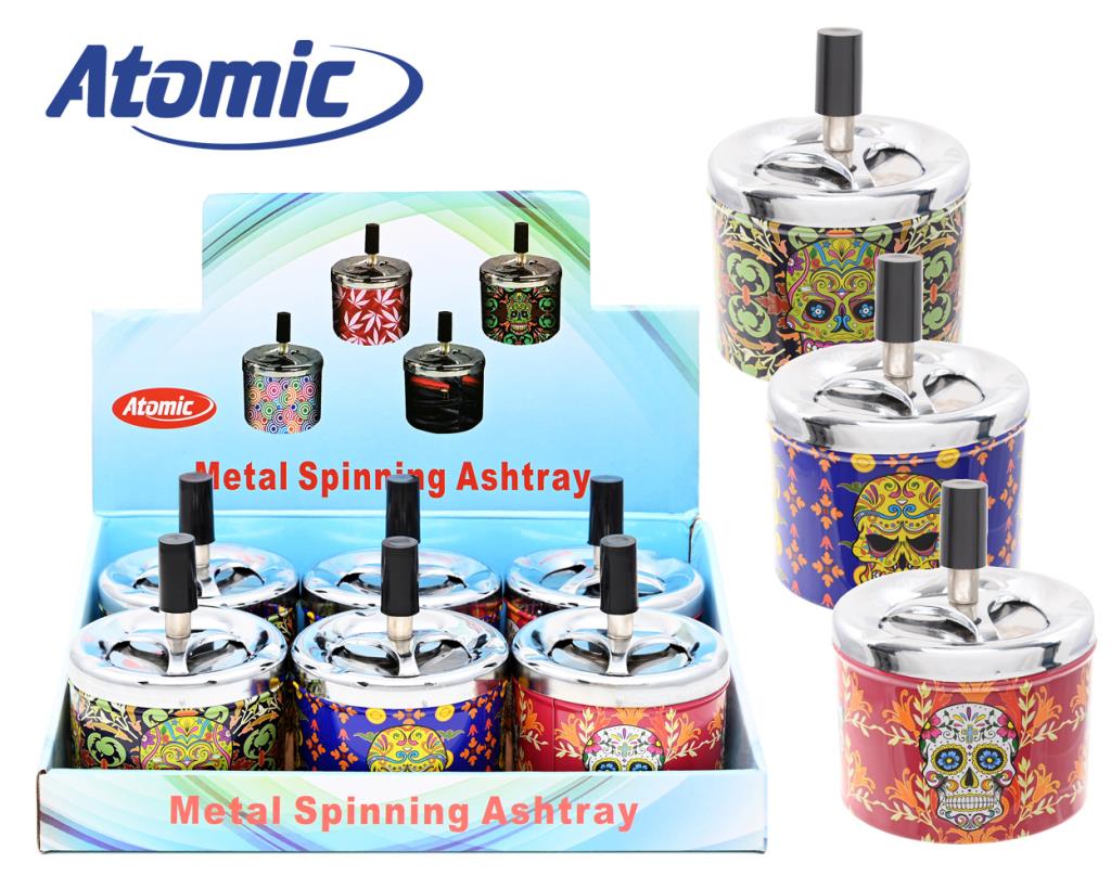 Atomic Spinning Ashtray - CirclesTA-SPASH7