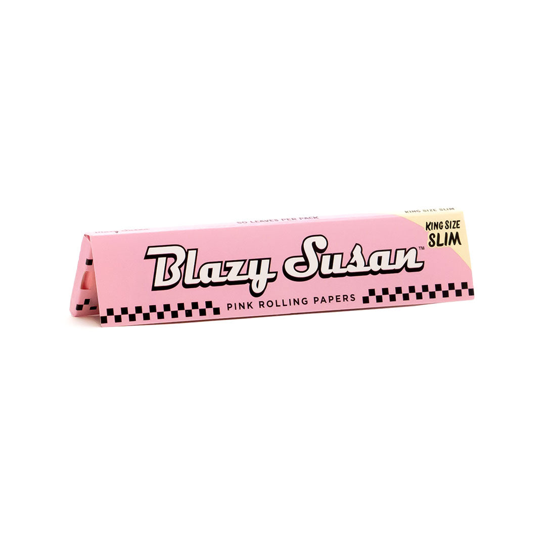 Blazy Susan - King Size Slim Pink Rolling Papers