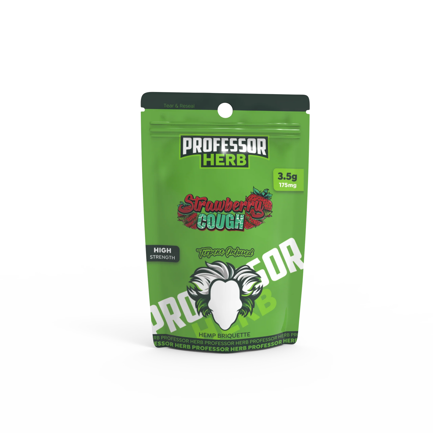 Briquette Hash (3.5g) - Strawberry Cough