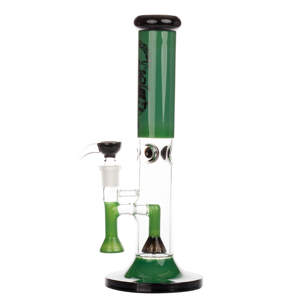Grace Glass Cheech & Chong High Rollers - Straight Bong Green H:36cm - :50mm - SG:18.8m