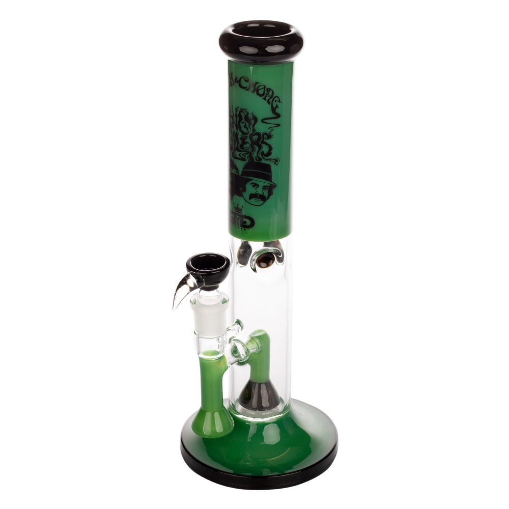Grace Glass Cheech & Chong High Rollers - Straight Bong Green H:36cm - :50mm - SG:18.8m