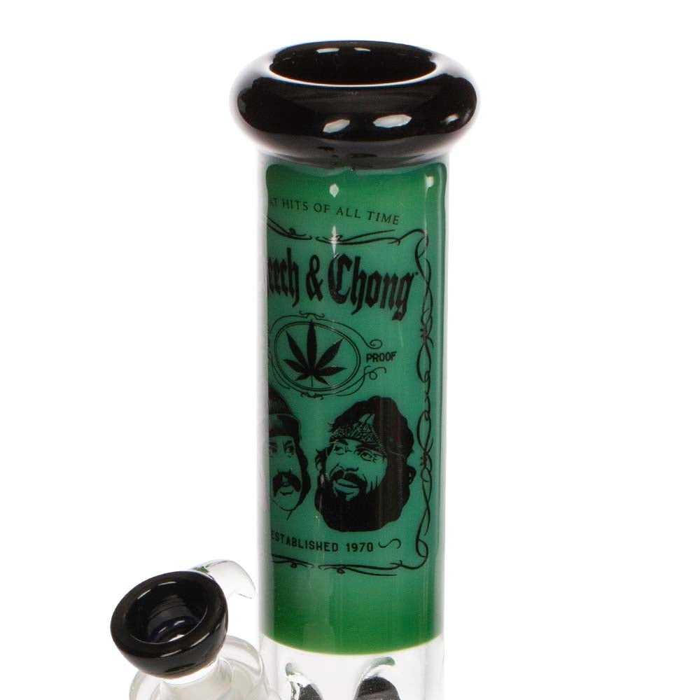 Grace Glass Cheech & Chong High Rollers - Straight Bong Orange H:35cm - :50mm - SG:18.8mm