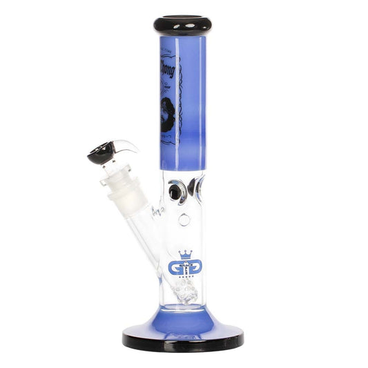 Grace Glass Cheech & Chong Greatest Hits - Straight Bong Blue H:35cm - :50mm - SG:29.2mm