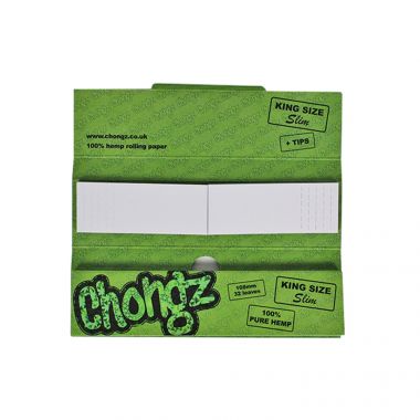 CHONGZ KSS Hemp w/Tips - Green 32 leaves Single Pack