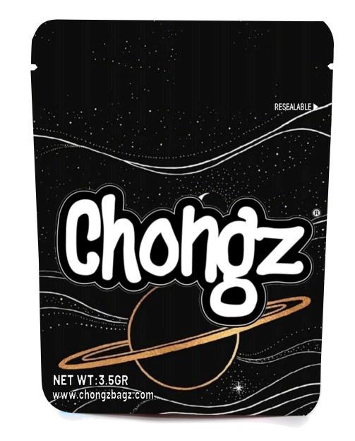 Chongz Black Planet Mylar Bag