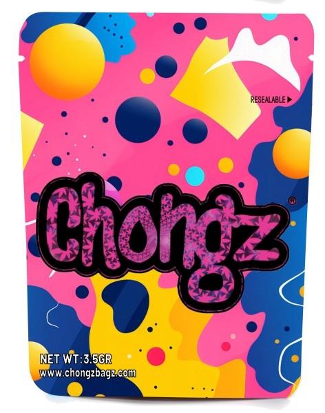 Chongz Coloured Splashes and Dots Mylar Bag