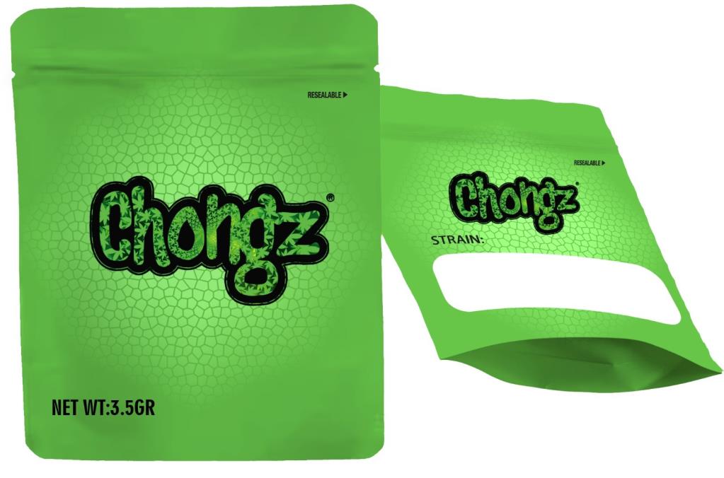 Chongz Green Mylar Bag