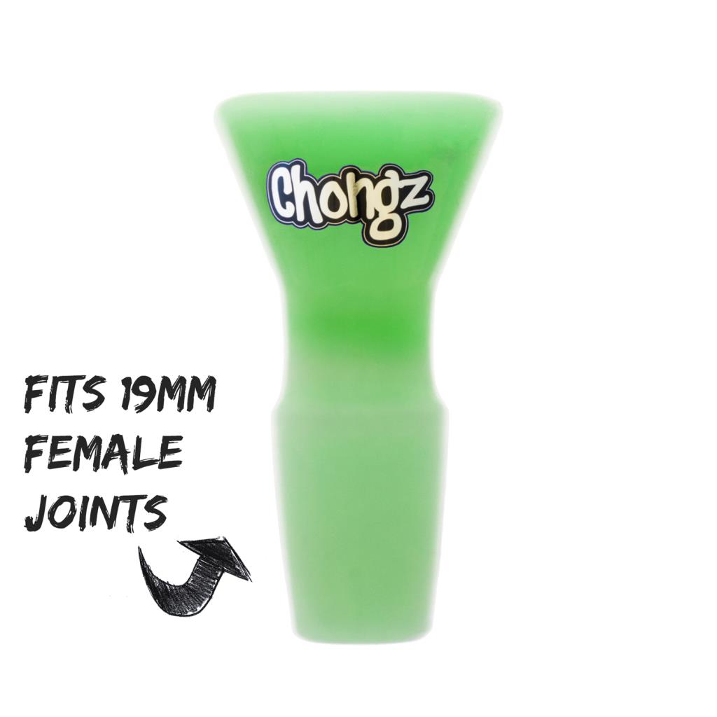 Cone Bowl - Milk Colours - 18mm - Green