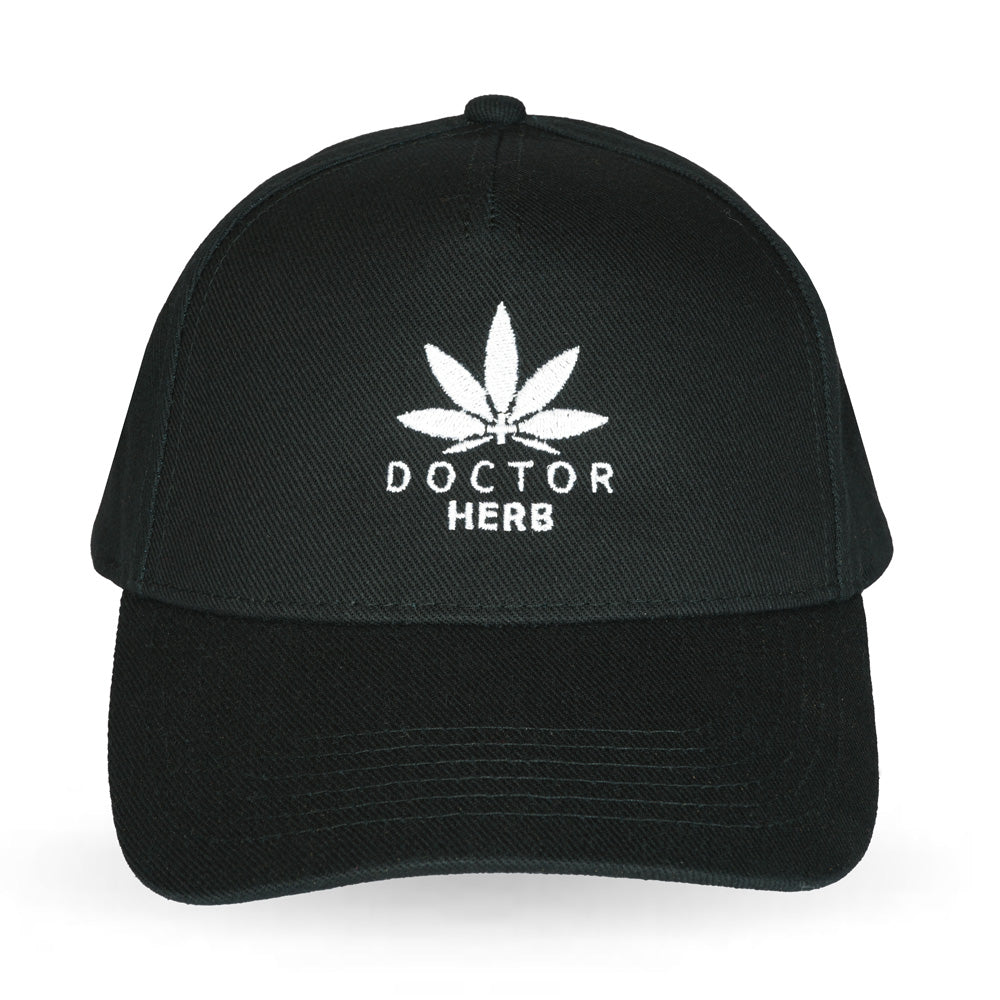 Doctor Herb - Embroidered Black Cap