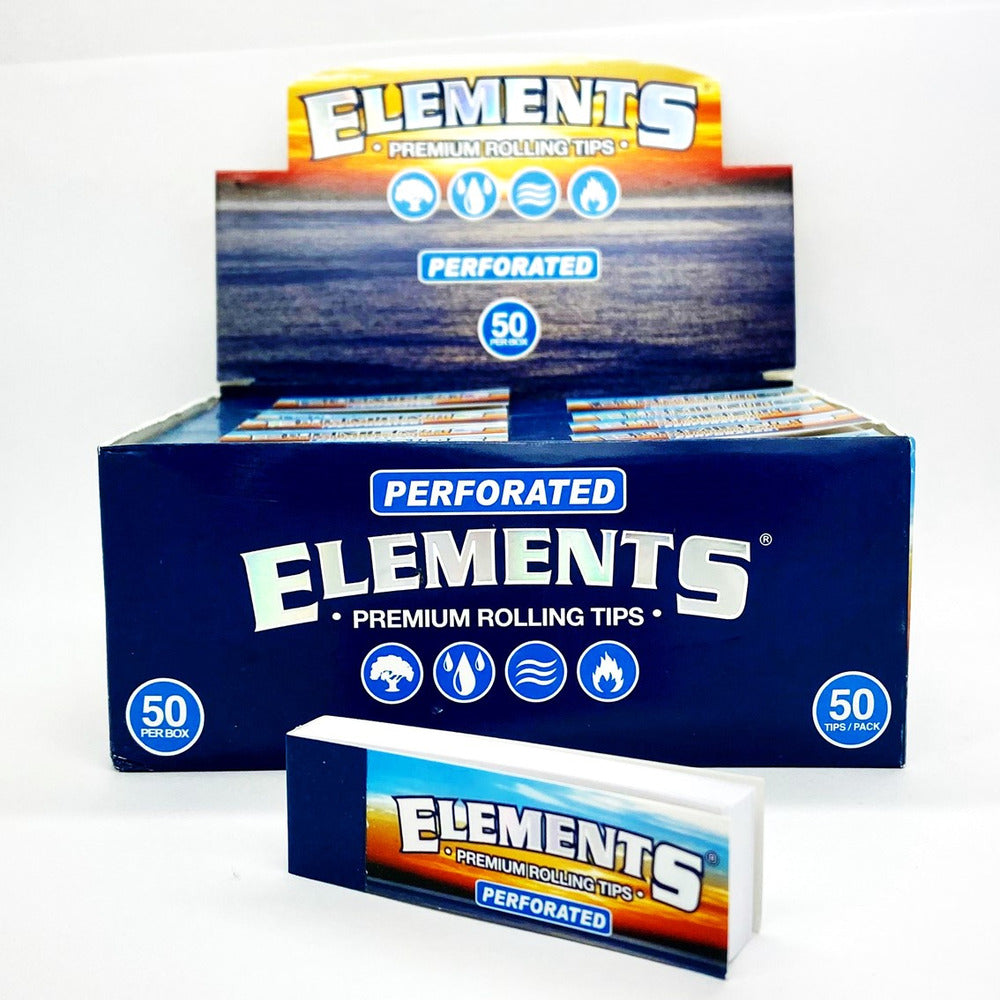 Elements Regular Perforated Rolling Tips (Box of 50)