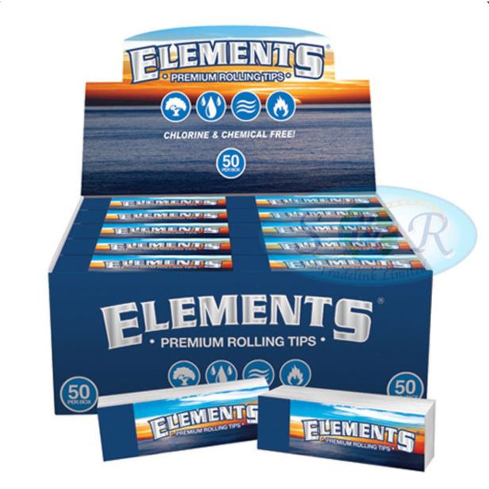 Elements Regular Standard Rolling Tips (Box of 50)