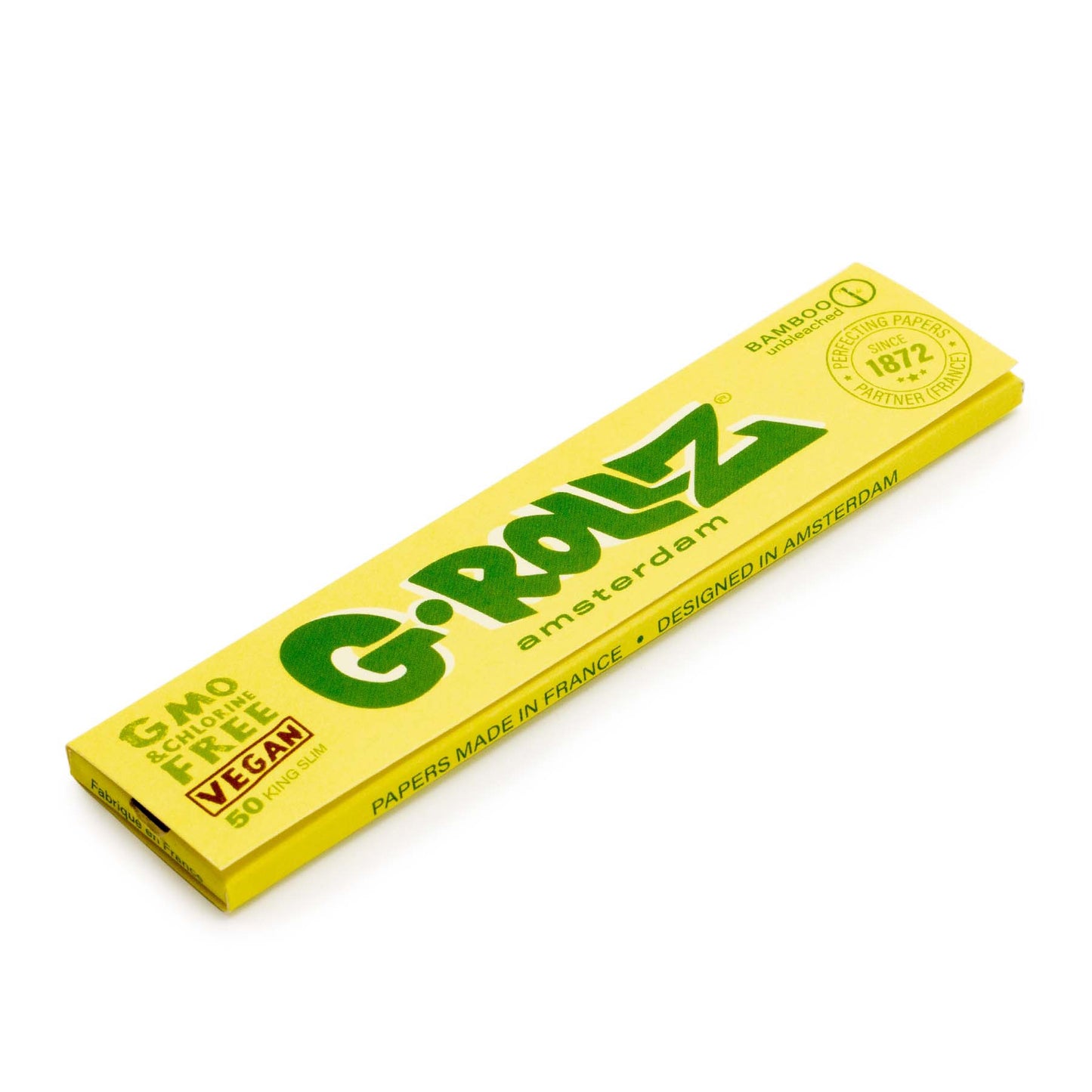 G_ROLLZ Bamboo Unbleached -KS Slim Papers Single Pack