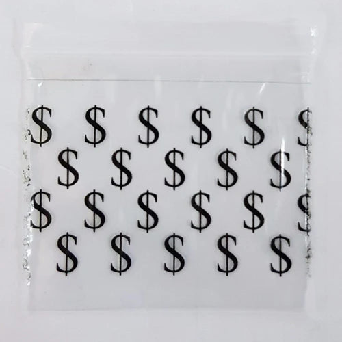 GRIP SEAL - Dollar (50x50) 2g Grip Seal
