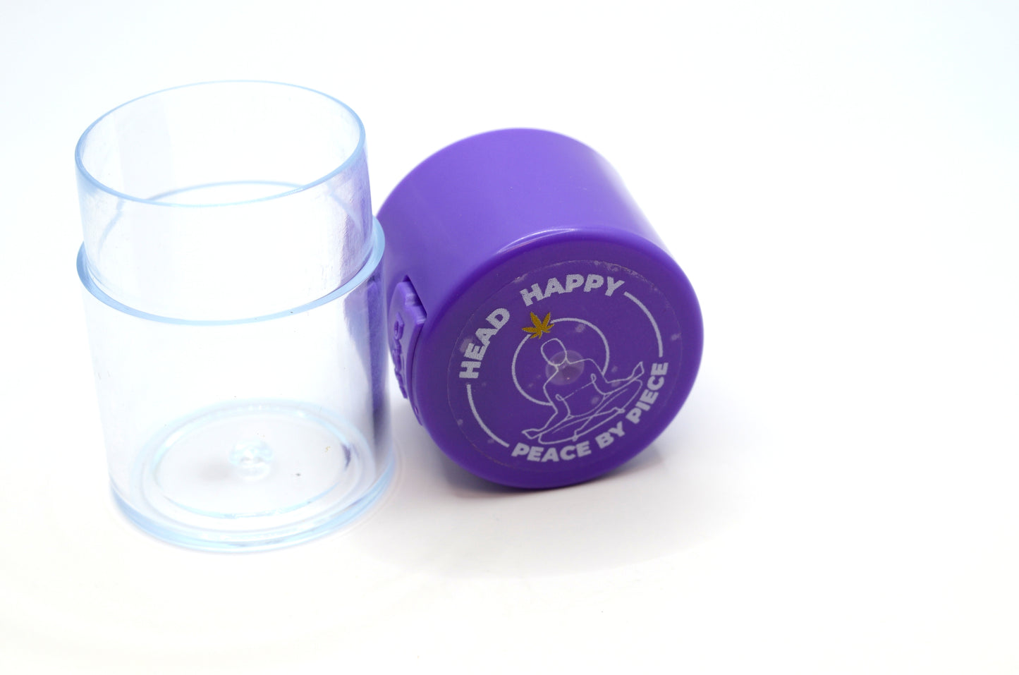 Head Happy - Plastic Airtight Vacuum Jar - Purple Series