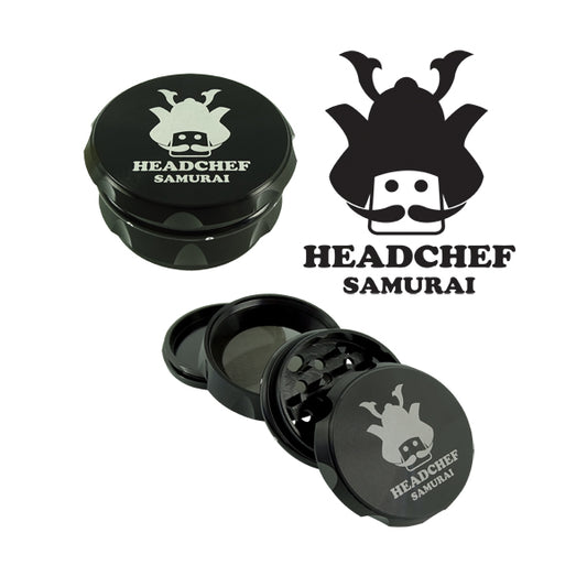 Headchef SAMURAI 55mm 4 Part - BLACK