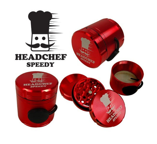 Headchef SPEEDY 50mm 4 Part - RED