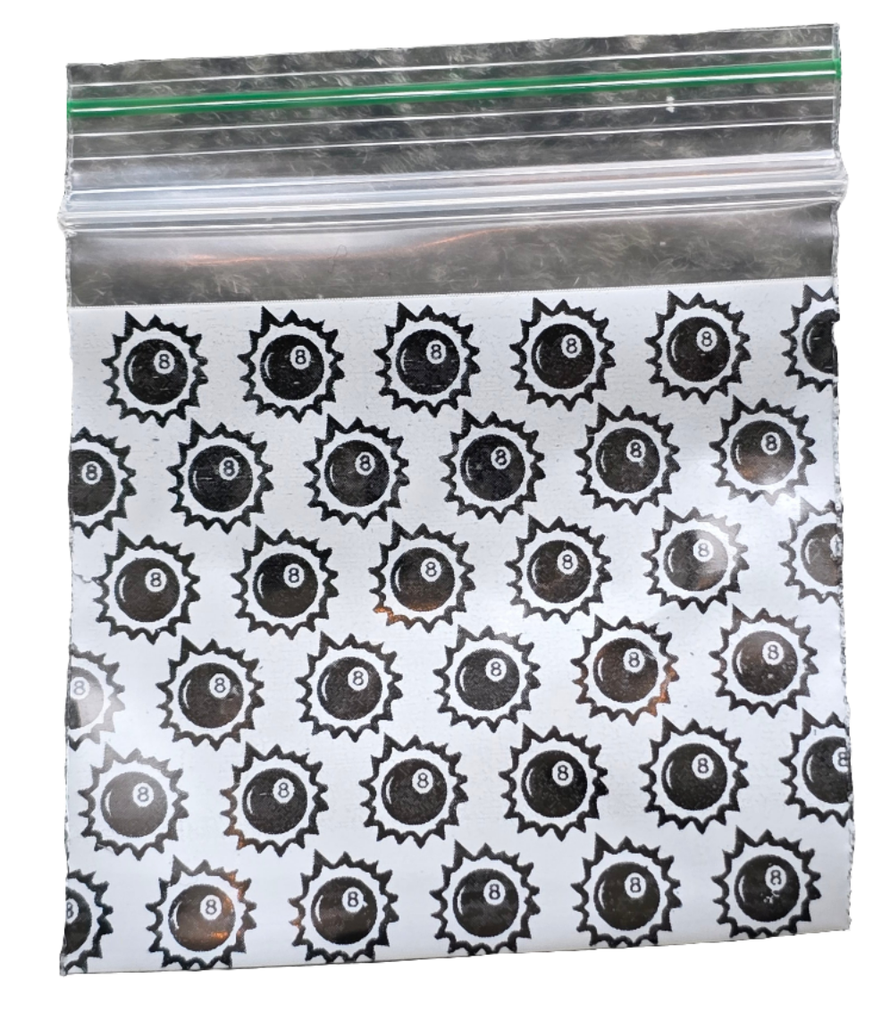 GRIP SEAL - 8 Ball Resealable Bags (50 x 50mm)