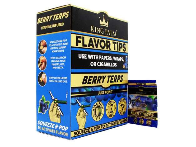 King Palm - Flavoured Tips - 2 Pack - 7mm - 50 Box