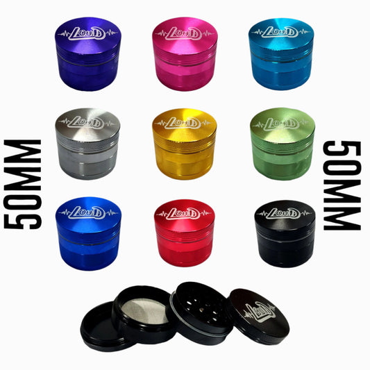 Loud n Ground 50mm 4 Piece Grinder