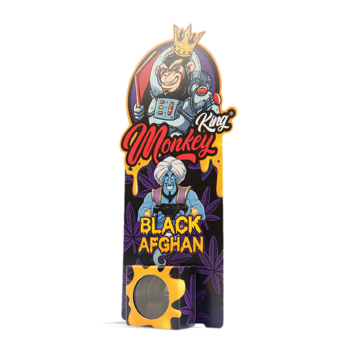 Monkey King CBD Hash Incense 20%: Black Afghan - 1.7g (Single Piece)