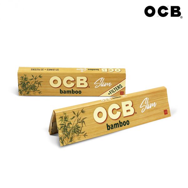 OCB BAMBOO Kingsize Slim Rolling Papers Single Pack