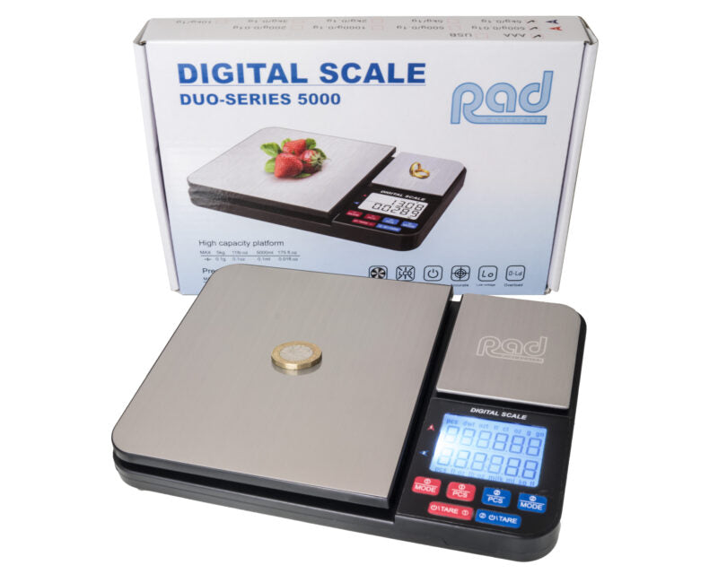 RAD Scales DUO Series 5000g 0.1g/500g 0.01g