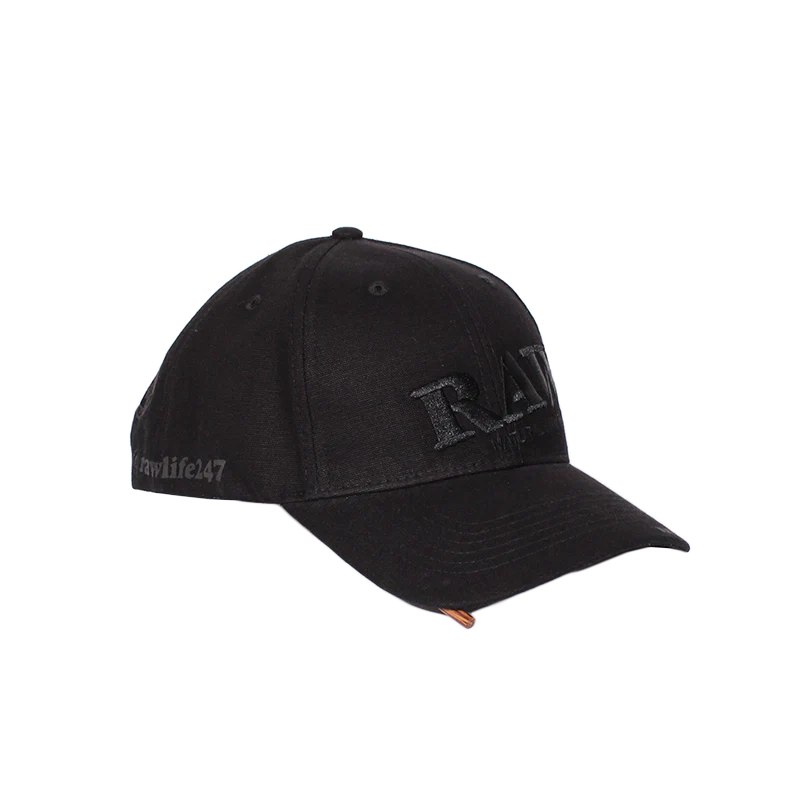 RAW Baseball Hat with Poker - Black Logo
