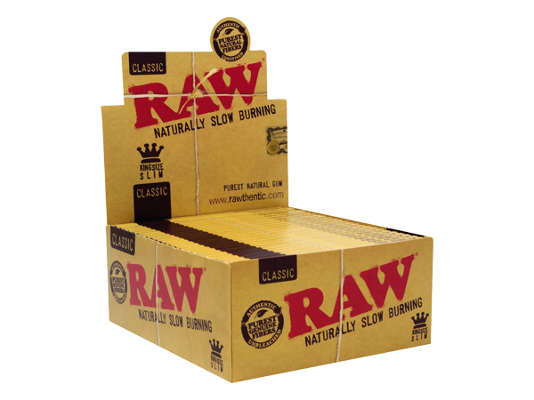 RAW CLASSIC Kingsize Rolling Papers Single Pack