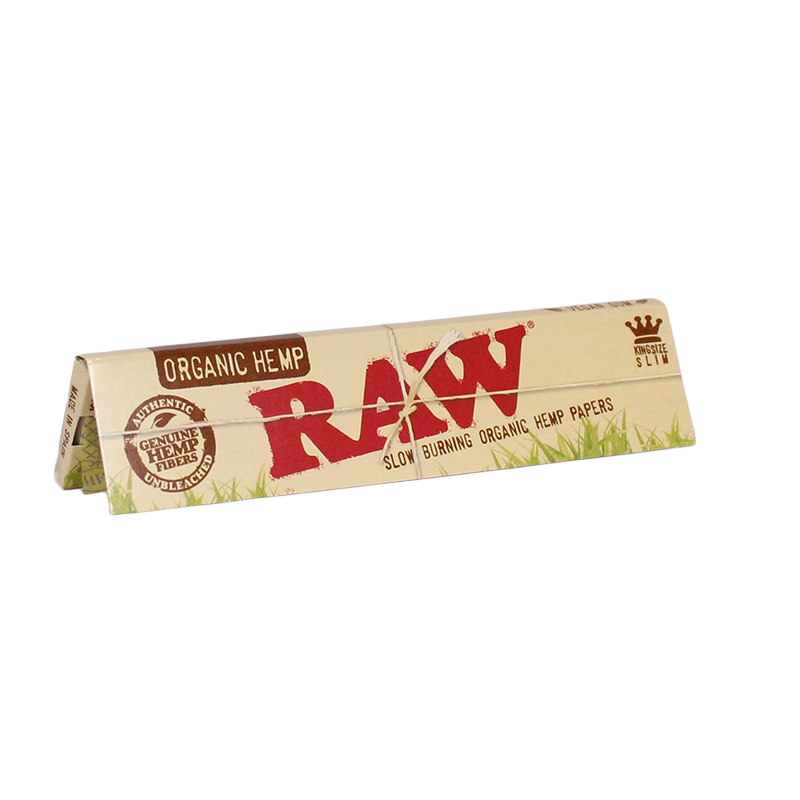 RAW ORGANIC HEMP Kingsize Rolling Papers Single Pack