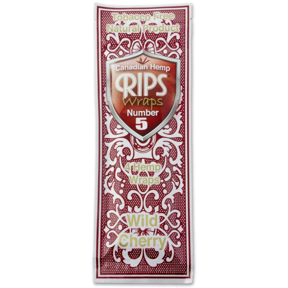 Rips Canadian Rips Hemp Wraps No5 - 15 pack - Wild Cherry