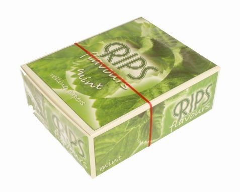 Rips Rolling Paper Rolls - Mint (24 Box) BOX