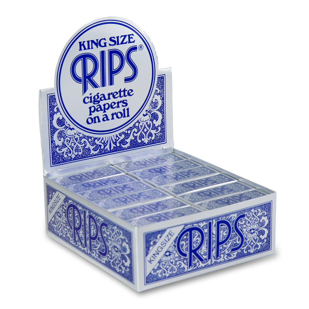 Rips Rolling Papers Rolls - Kingsize (Blue) - 5meter BOX