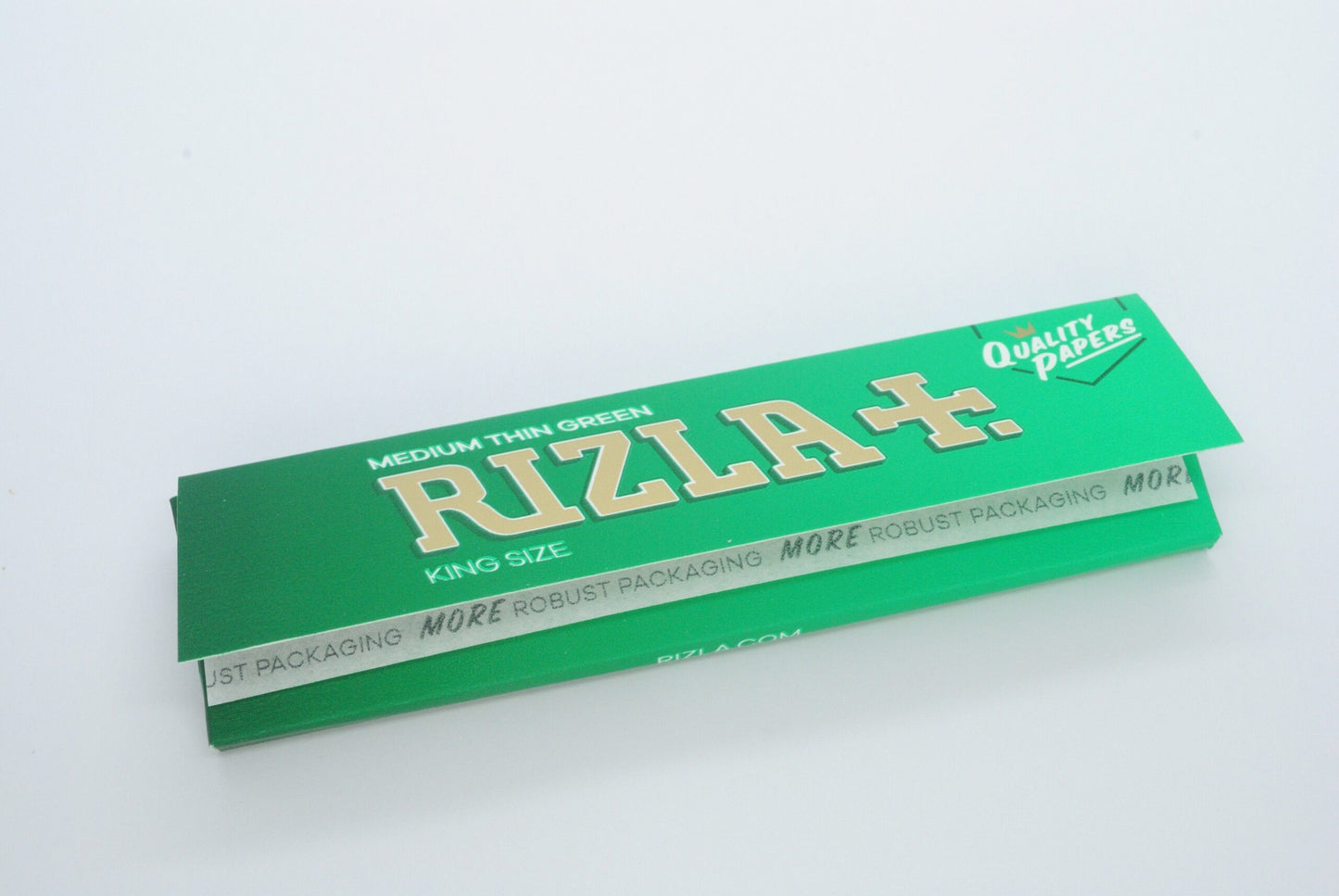RIZLA Kingsize Rolling Papers - Green Single Pack