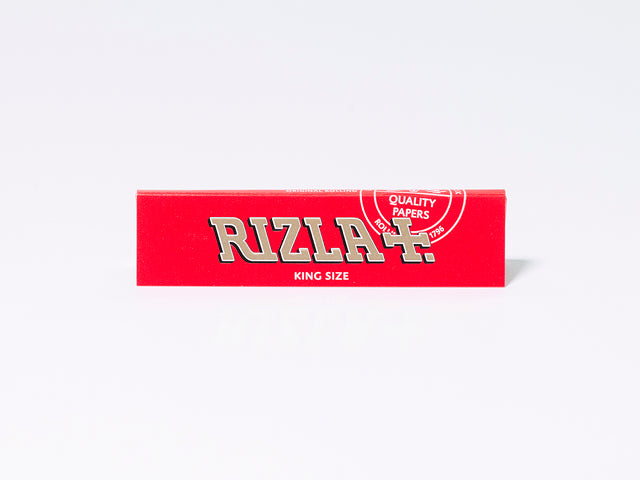RIZLA Kingsize Rolling Papers - Red Single Pack