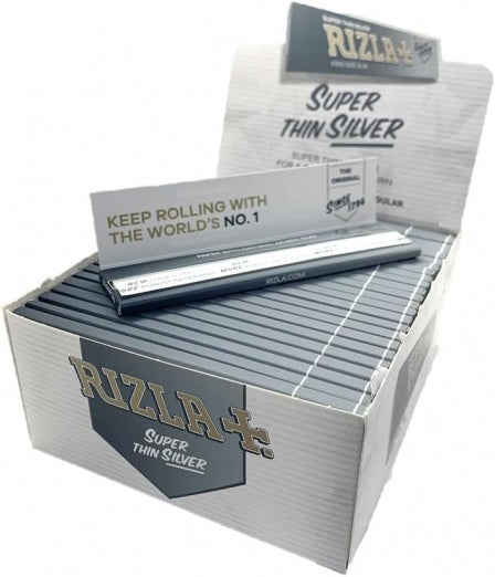 RIZLA Kingsize Rolling Papers - Silver Single Pack