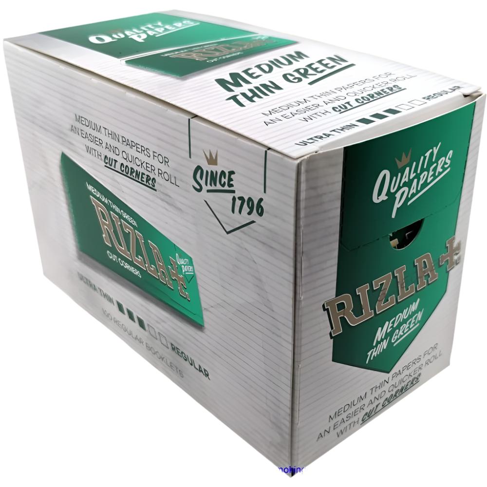 RIZLA Rolling Papers Regular GREEN Single Pack