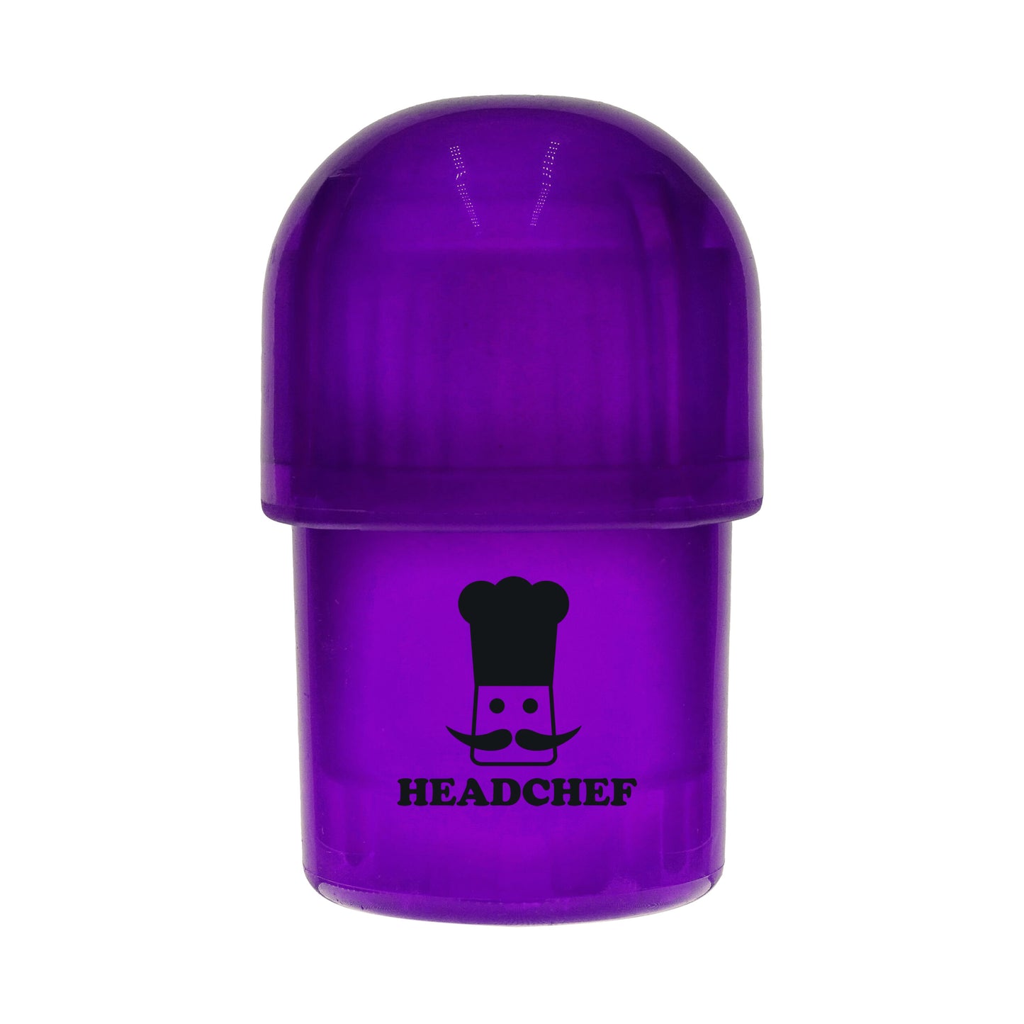 Headchef POD Plastic Grinder & Storage Pot - PURPLE