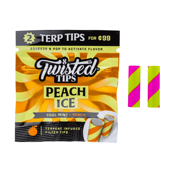 Twisted Tips - Peach Ice (24 pcs)