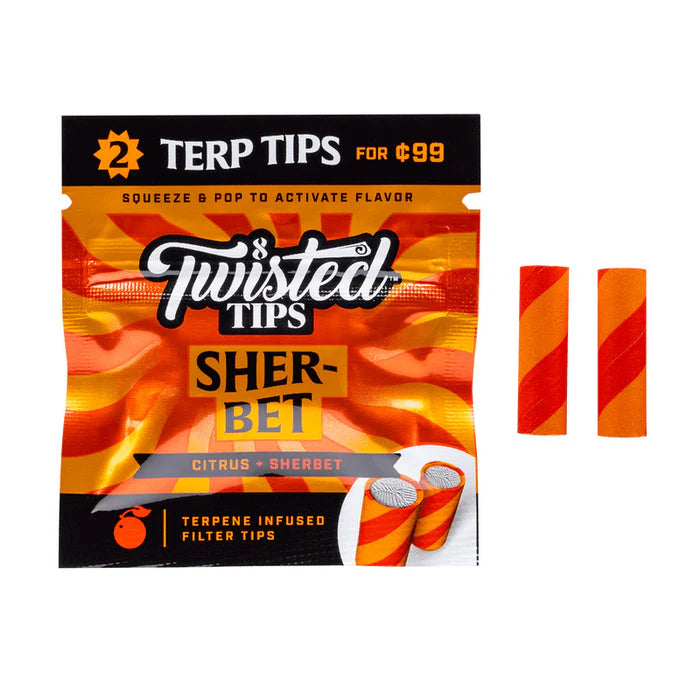 Twisted Tips - Sherbet (24 pcs)