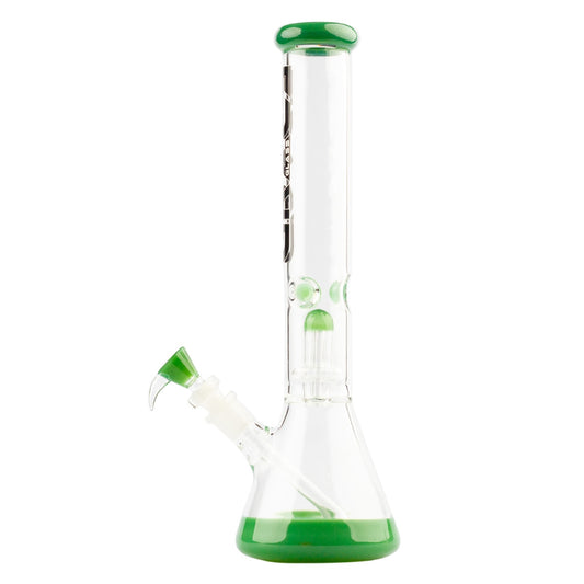 Grace Glass Limited Edition Green Beaker Bong H:41cm Socket:188cm TH:5mm