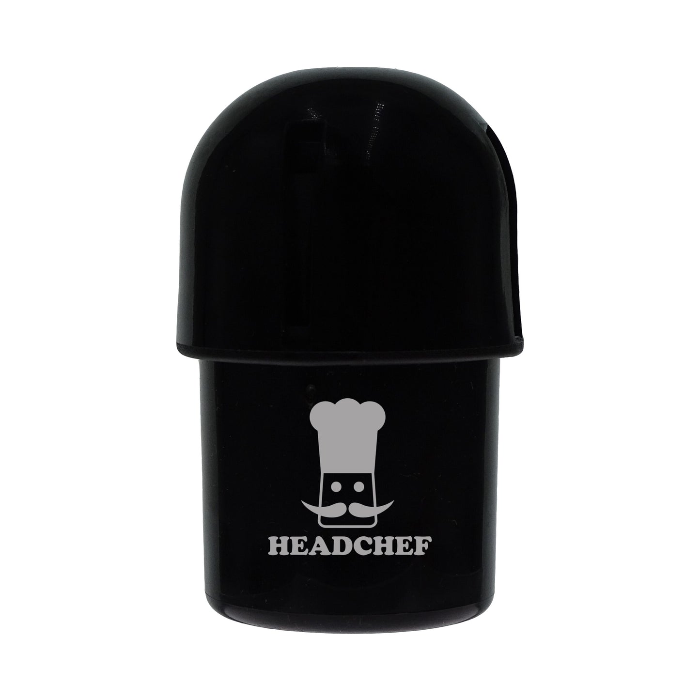 Headchef POD Plastic Grinder & Storage Pot - BLACK