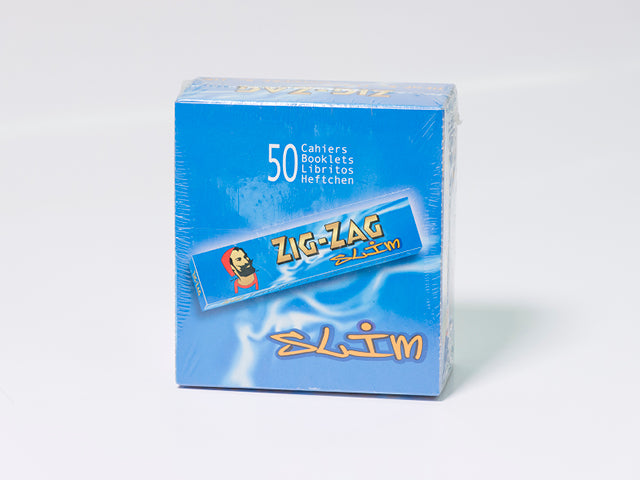 ZIG-ZAG Blue Slim King Size Rolling Papers Single Pack